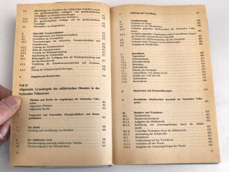 DDR "Handbuch Militärisches Grundwissen" datiert 1980, 496 Seiten, DIN A5