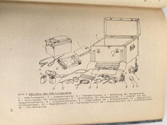 DDR "A 040/1/859 UKW-Funkgerät R107T - Wartungstechnologie" datiert 1980, DIN A5