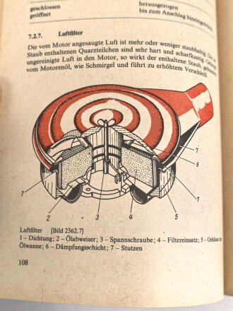 DDR "Handbuch für mot. Schützen II Rad-SPW" datiert 1979, 472 Seiten, DIN A5