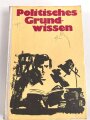 DDR "Politisches Grundwissen" datiert 1972, 585 Seiten, über DIN A5