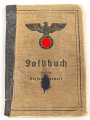 Soldbuch Heer, ausgestellt am 30.April 1941 bei Schützen Ersatz Kompanie 134 Wien