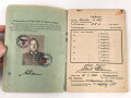 Soldbuch Polizei, ausgestellt am 17. April 1944 bei Schutzpolizei Straßburg