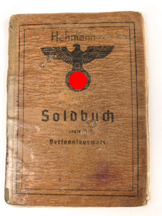 Soldbuch Heer, ausgestellt am 5. Mai 1942 bei 1. / Pionier Ersatz Btl. 311