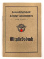 Kameradschaftsbund Deutscher Polizeibeamten, Mitgliedsbuch , datiert 1938