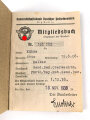 Kameradschaftsbund Deutscher Polizeibeamten, Mitgliedsbuch , datiert 1938