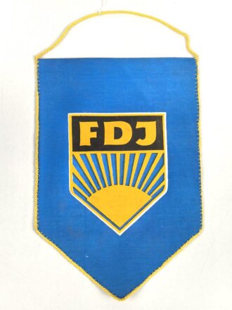 DDR, Wimpel "der besten FDJ Gruppe" Höhe 29cm