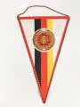 DDR, Wimpel  " Nationale Volksarmee Verband Fritz Große, Bester Truppenteil 1987 " Höhe 34cm