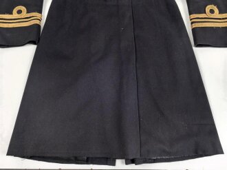 Großbritannien, Royal Navy overcoat, WWII ? Well used, incomplete