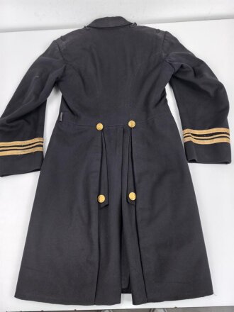 Großbritannien, Royal Navy overcoat, WWII ? Well used, incomplete