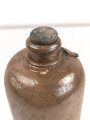 Reizstoff Flasche (leer), zum Testen von Gasmasken Wehrmacht,  Originales Etikett, gmp = Schering, sehr selten