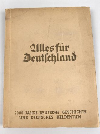 Sammelbilderalbum " Alles für Deutschland"...