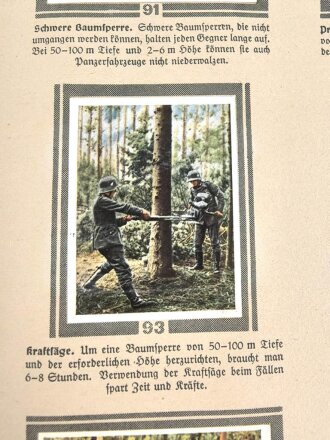 Sammelbilderalbum " Die Deutsche Wehrmacht" Komplett