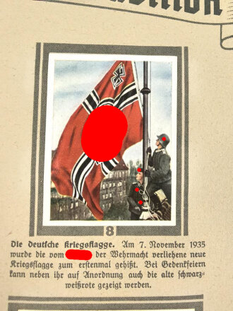 Sammelbilderalbum " Die Deutsche Wehrmacht" ab Bild Nr. 97 leer