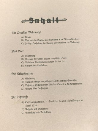 Sammelbilderalbum " Die Deutsche Wehrmacht" 9 Bilder fehlen