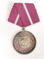 DDR - Medaille für treue Pflichterfüllung in der Zivilverteidigung in silber