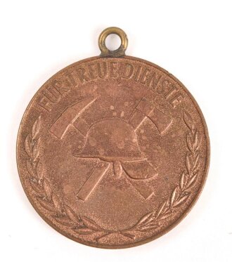 DDR Feuerwehr Medaille für treue Dienste in der freiwilligen Feuerwehr in Bronze