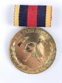 DDR Feuerwehr Medaille für treue Dienste in der freiwilligen Feuerwehr in gold