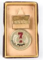 DDR Medaille für ausgezeichnete Leistungen im Siebenjahresplan mit Jahreszahl 1966