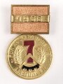 DDR Medaille für ausgezeichnete Leistungen im Siebenjahresplan mit Jahreszahl 1966