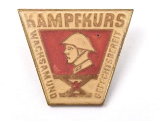 DDR , tragbares Abzeichen " Kampfkurs" NVA