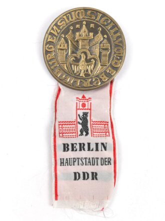 DDR , tragbares Abzeichen " 750 Jahre Berlin" 1987