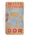 DDR, tragbares Abzeichen " Meine Heimat DDR"  30mm