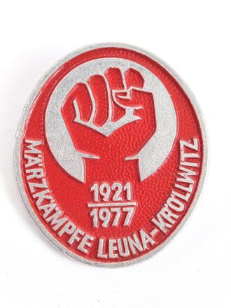 DDR, Abzeichen " Märzkämpfe Leuna -...