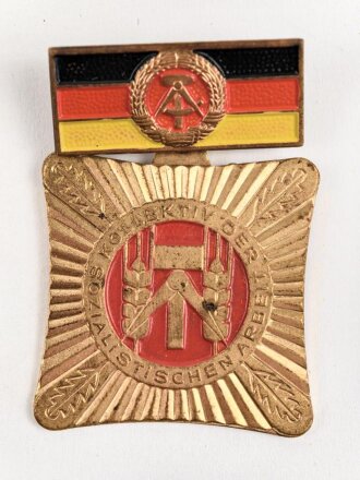 DDR, Medaille "Kollektiv der sozialistischen...