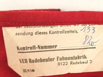 DDR, NVA Armbinde " UvD"