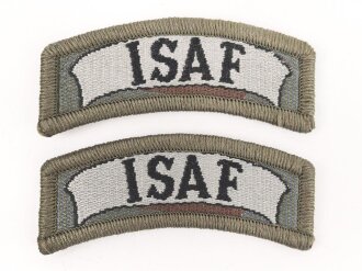 Bundeswehr, Paar Schriftzüge "ISAF"...