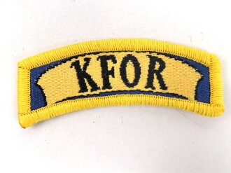 Bundeswehr, Schriftzug "KFOR" Kosovo Force