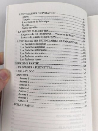 Fliegerpfeil Fachliteratur " Les flechettes dávion de la grande guerra a nos jours"