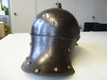 Preußen, feldgrauer Helm für Mannschaften  Jäger zu Pferde, 1916 datiert