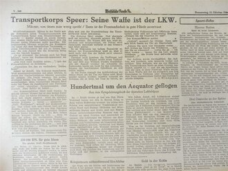 Mindener Zeitung vom 12.10.44, guter Zustand