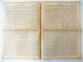 Mindener Zeitung vom 7./8.10.44, Papier an den Kanten brüchig, Interessantes Stück Zeitgeschichte