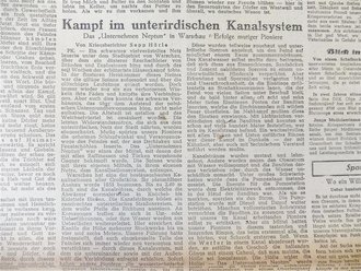 Mindener Zeitung vom 6.10.44