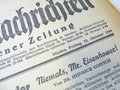 Mindener Zeitung vom 13.10.44, Interessantes Stück Zeitgeschichte