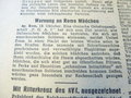 Mindener Zeitung vom 13.10.44, Interessantes Stück Zeitgeschichte