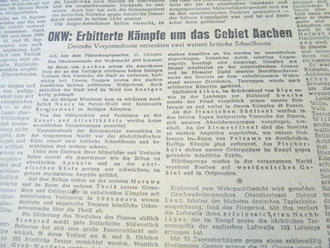 Mindener Zeitung vom 12.10.44, Interessantes Stück Zeitgeschichte