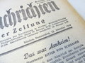 Mindener Zeitung vom 12.10.44, Interessantes Stück Zeitgeschichte