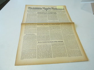 Mindener Zeitung vom 11.10.44, Interessantes Stück Zeitgeschichte