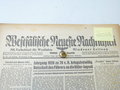 Mindener Zeitung vom 11.10.44, Interessantes Stück Zeitgeschichte