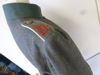 1.Weltkrieg, Feldbluse M15 Kammerstück, wohl bei der Reichswehr weitergetragen.