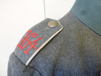 1.Weltkrieg, Feldbluse M15 Kammerstück, wohl bei der Reichswehr weitergetragen.