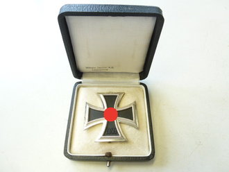 Eisernes Kreuz 1.Klasse 1939 im Etui, Deumer Lüdenscheid, sehr schönes Set