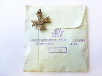 Kriegsverdienstkreuz 2.Klasse 1939, Ausführung 16mm...