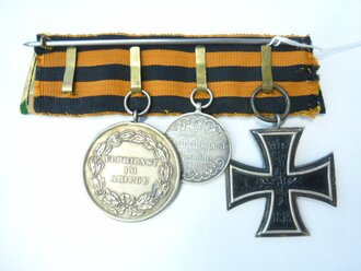 Spange eines Weltkriegsteilnehmers, Sachsen,Schwarzburg-Rudolstadt-Sonderhausen Medaille Verdienst im Kriege