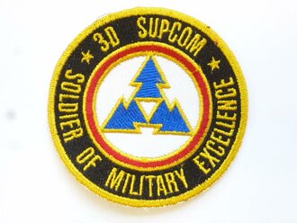 US Army after WWII Patch "3D Supcom". good...