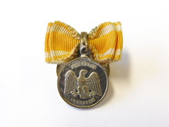 Knopflochminiatur Preussen Freistaat, Medaille für Rettung aus Gefahr 16mm