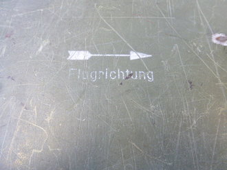 Luftwaffe Einbaugehäuse für Empfänger EGE101 Ln 28327 ( für elektrischer Höhenmesser FuG 101 ), Funktion nicht geprüft, Originallack